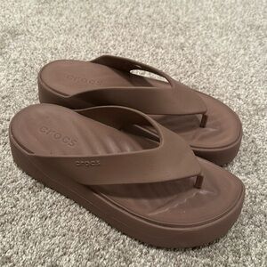 Croc sandals